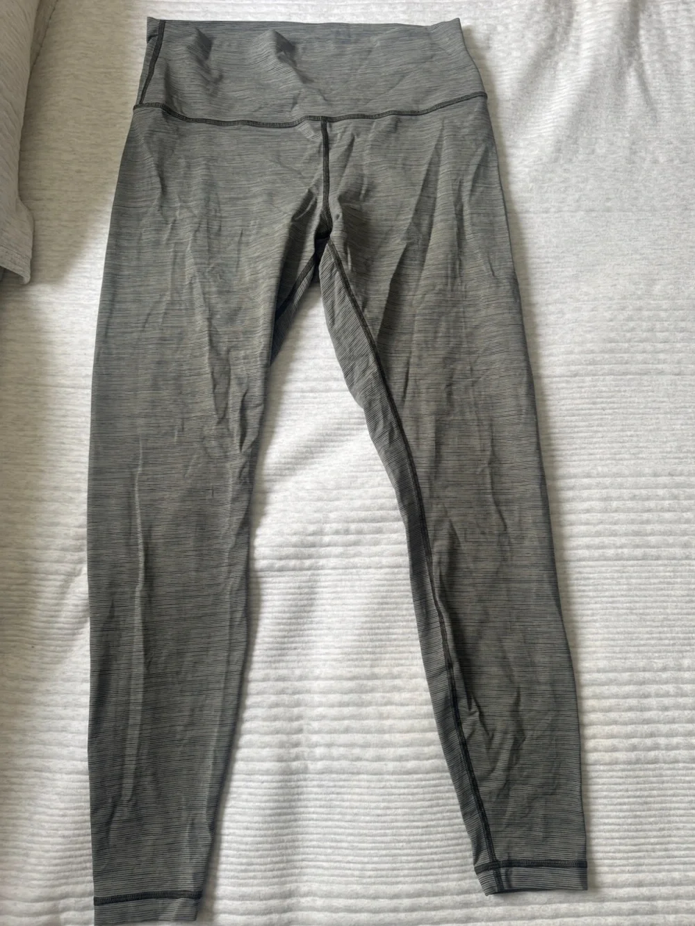 lululemon athletica Gray High-Waist Performance Leggings